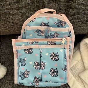 Kids Blue and Pink Character Backpack Insert